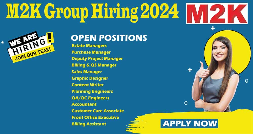 M2K Group Hiring 2024