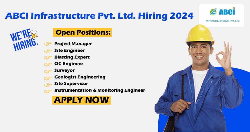 ABCI Infrastructure Pvt. Ltd. Hiring 2024